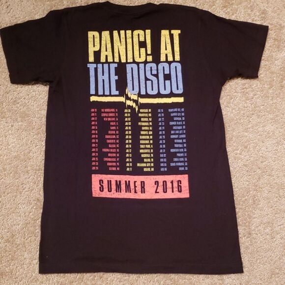 Panic at the Disco Concert Tee sz Small - Picture 3 of 4